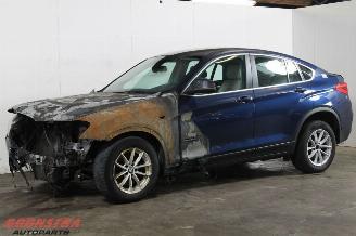 damaged commercial vehicles BMW X4 xDrive20d 4x4 Automaat Lichtmetaal Navi Cruise Leder Trekhaak Elek. Flippers 2015/2