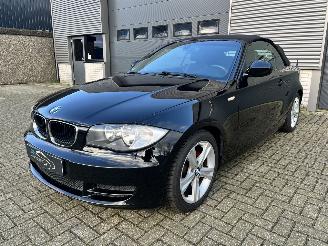 damaged commercial vehicles BMW 1-serie 118i CABRIO / CRUISE / PDC / CLIMA / HALF LEER 2009/12