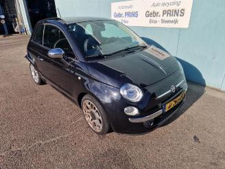 damaged commercial vehicles Fiat 500 500 (312), Hatchback, 2007 0.9 TwinAir 80 2015/3