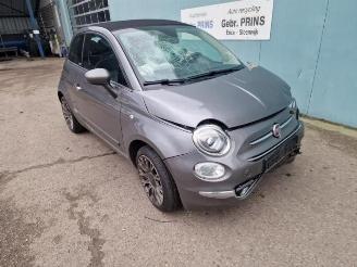 damaged commercial vehicles Fiat 500 500C (312), Cabrio, 2009 0.9 TwinAir 80 2016/6