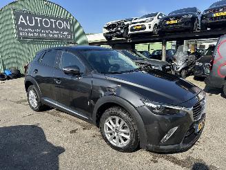 damaged commercial vehicles Mazda CX-3 2.0 Skyactiv 88KW Autom. Clima Navi GT-Luxuxry 2017/11
