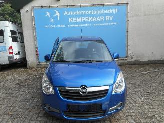 Salvage car Opel Agila Agila (B) MPV 1.2 16V (K12B(Euro 4) [63kW]  (04-2008/10-2012) 2010/2