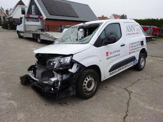 Unfall Kfz Wohnwagen Peugeot Partner Partner (EF/EU), Van, 2018 1.5 BlueHDi 100 2023/4