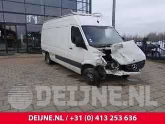 damaged commercial vehicles Mercedes Sprinter Sprinter 5t (906.63/65), Van, 2006 / 2020 516 CDI 16V 2013/4