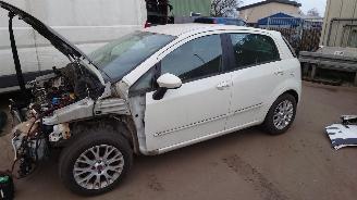 Damaged car Fiat Punto Evo 2010 1.4 16v 955A6 Wit 296 onderdelen 2010/2